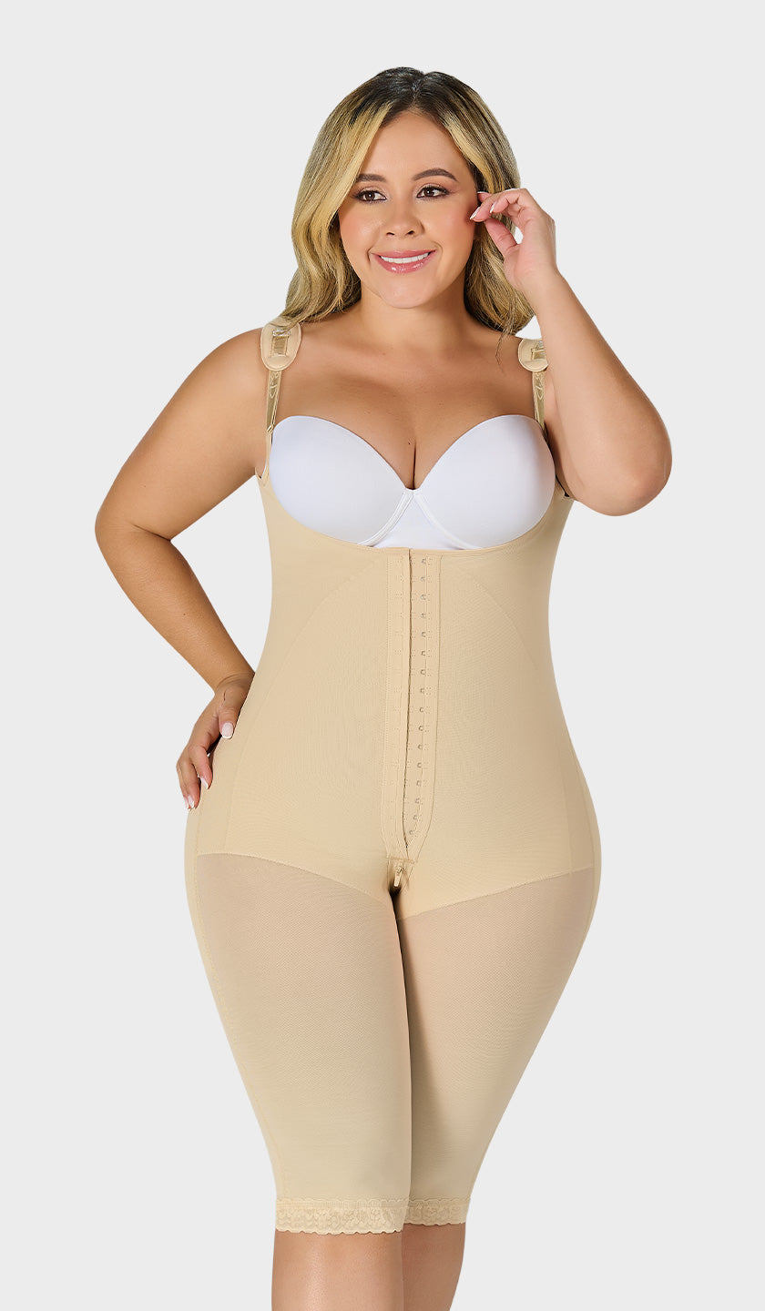 sachin and babi light blue dress Colombian Shapewear High-Waisted Butt-Lifting Short