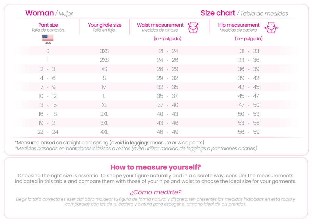 Ropa Que Talla Es En Pantalon De Mujer Tallas De Ropa Americana
