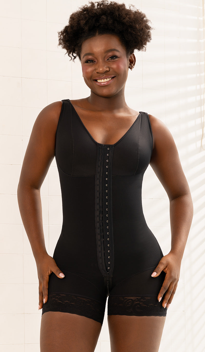 F-0029 - Mid-thigh faja with bra