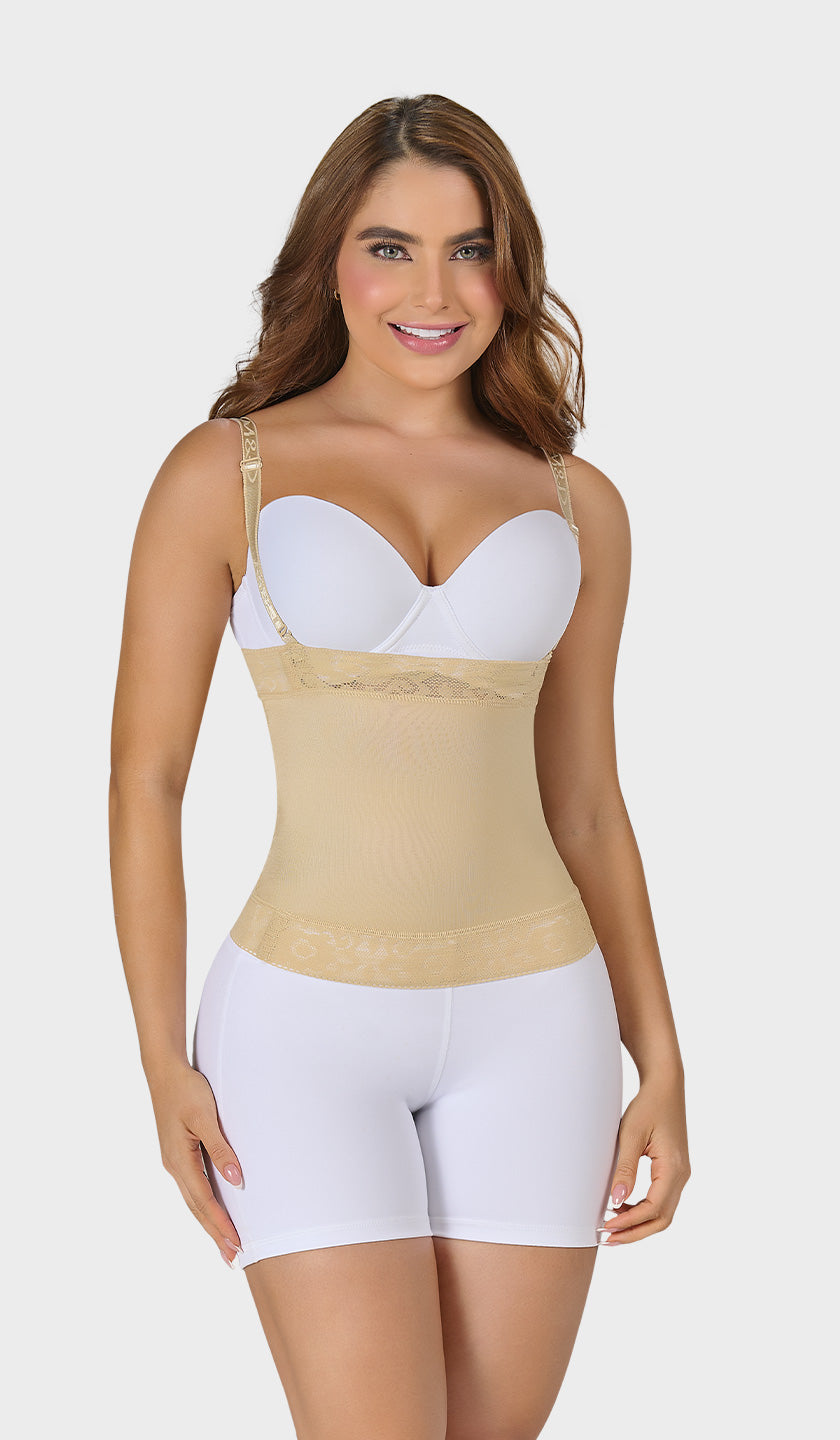 F0036 - TUMMY CONTROL TOP STRAPPLES (6757413879984)