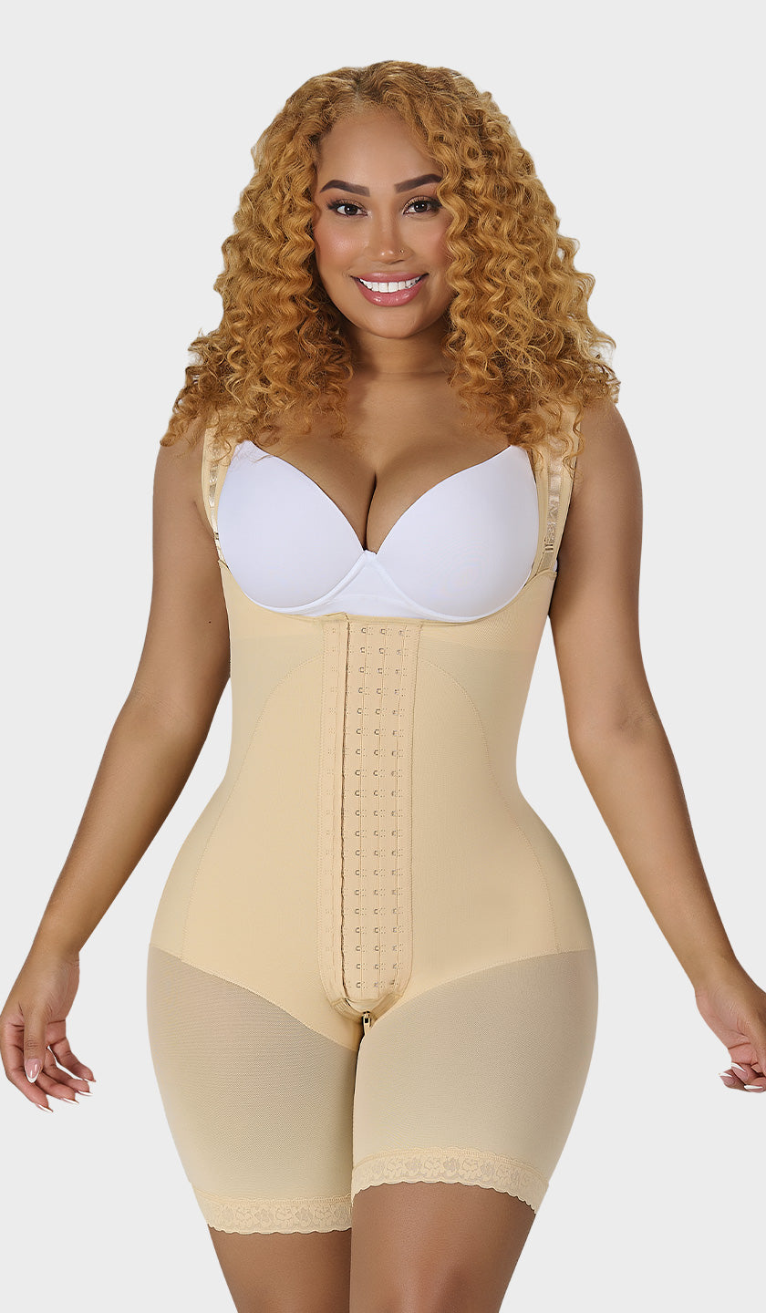 F00489 - HOURGLASS TYPE MID-THIGH FAJA AND ULTRA HIPS CAPACITY (7746039873758)