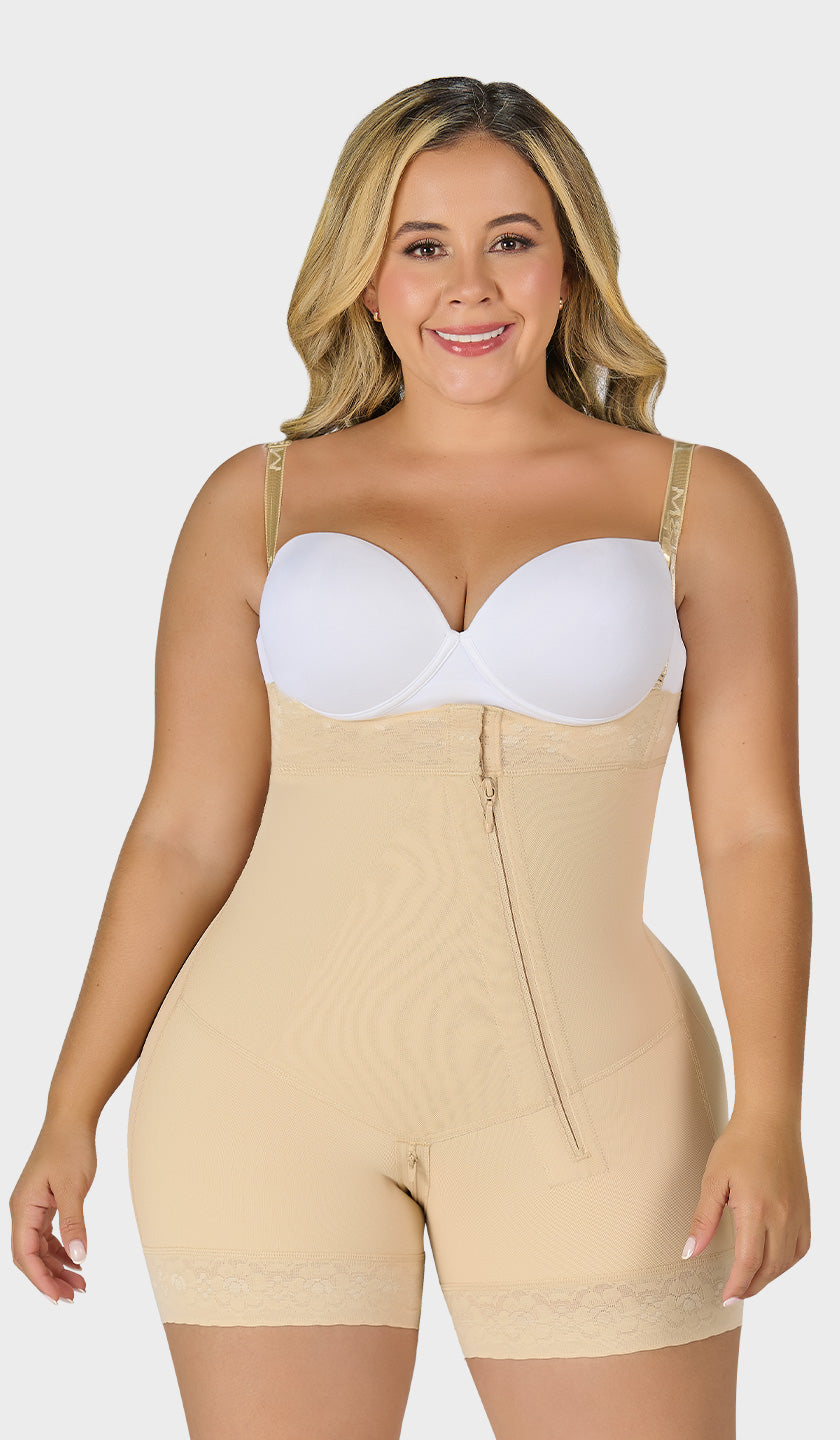 Strapless Mid-Thigh Shapewear