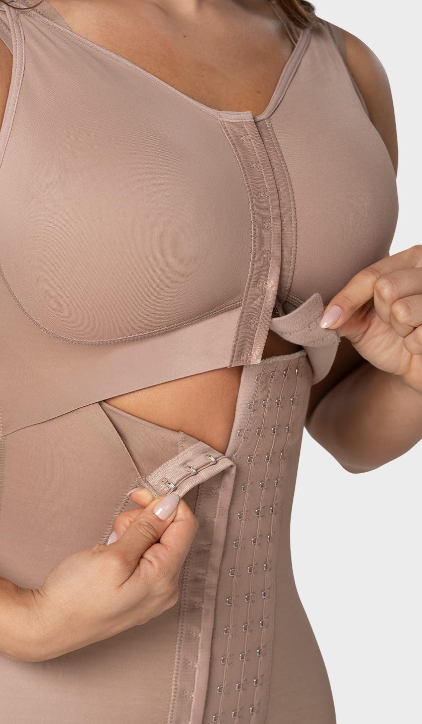 F-08470 - Long Flexy® shaper with overlay bra