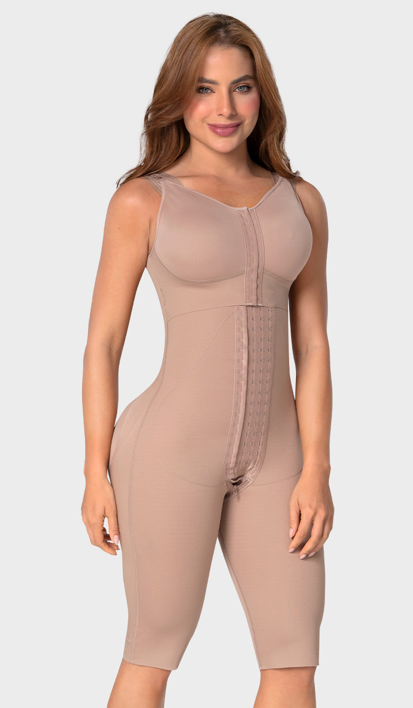 F-08470 - Long Flexy® shaper with overlay bra