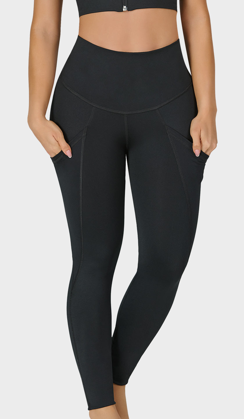 L05929 - SPORTS LEGGINGS WITH POCKET (7937684570334)