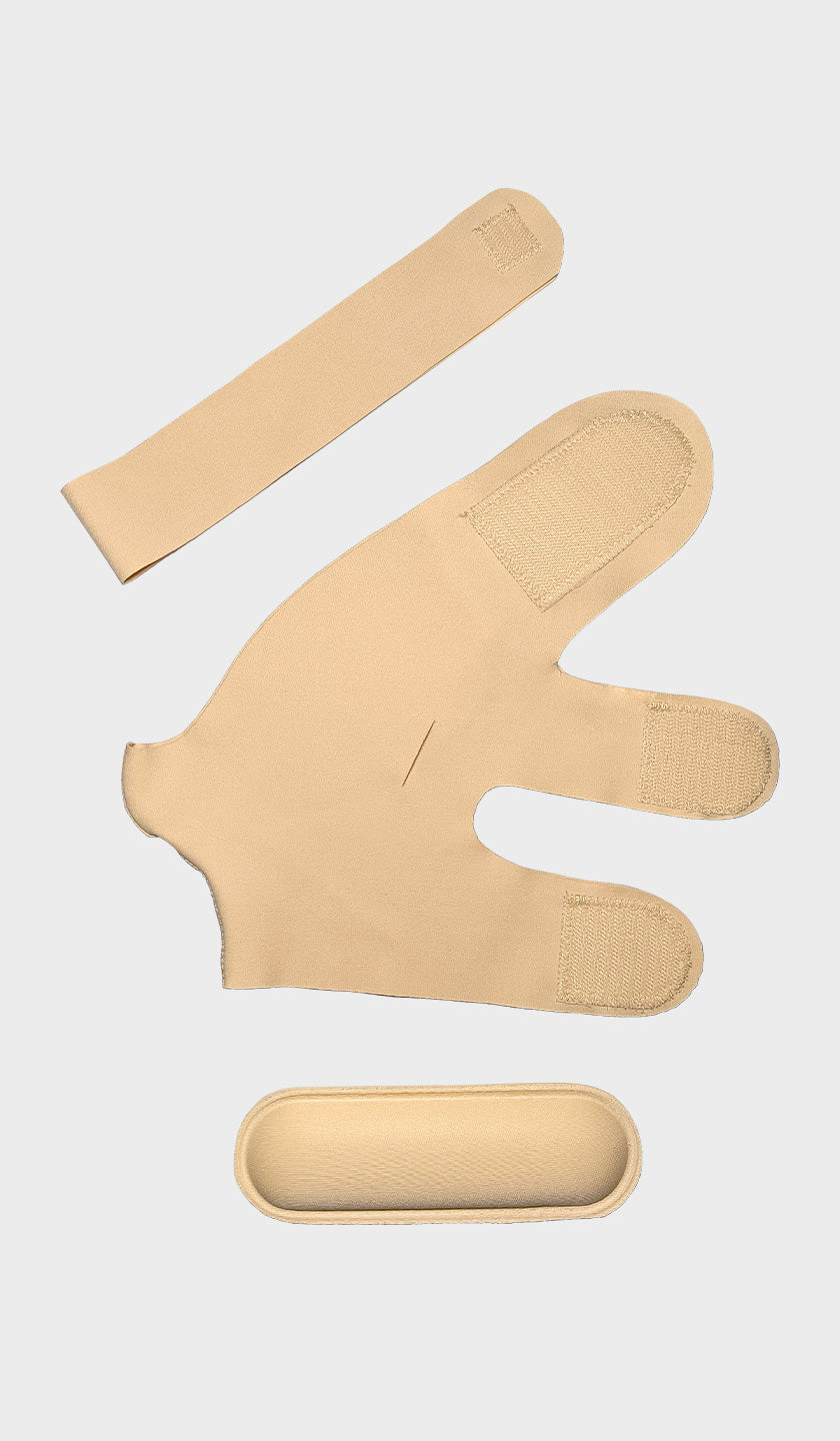 M0811  Three-band chin guard