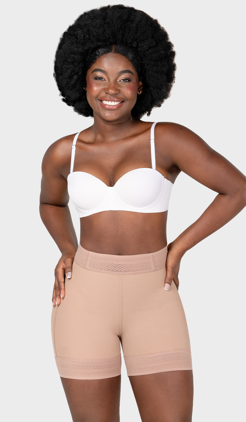 STA-30312 - Short-leg shaping shorts invisible lift