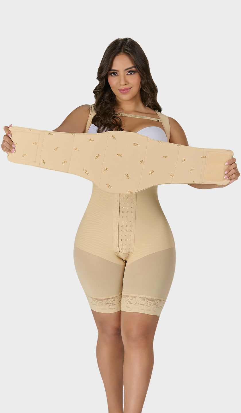 TA100       ANATOMIC BOARD COMPRESSION WITH WAIST PROTECTOR, EXTRA LONG (6767147450544)