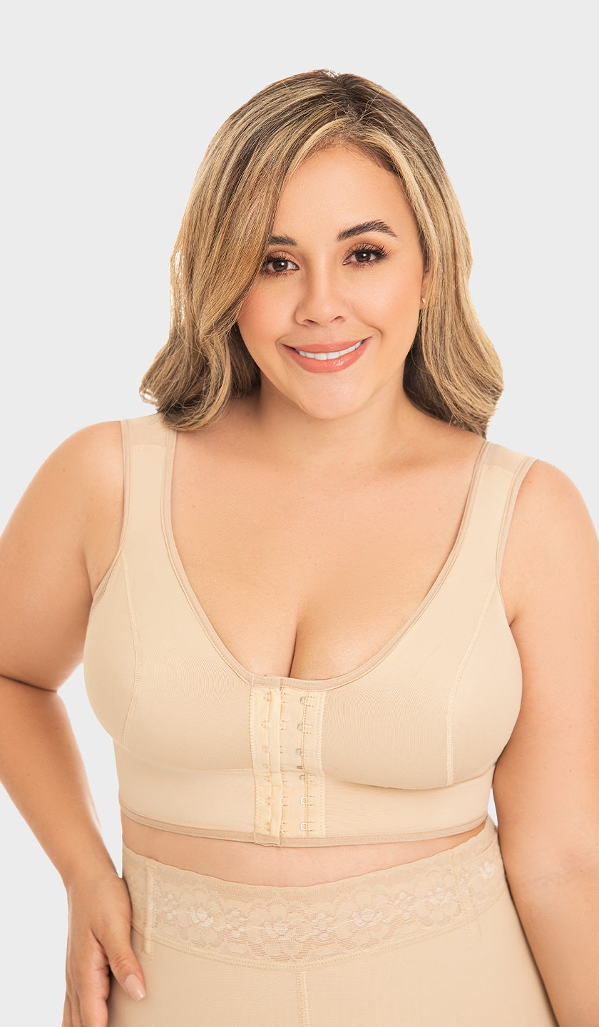 M&D Shapewear: B0018 - Post Surgery Bra with Stabilizing Adjustable Ba -  Showmee Store