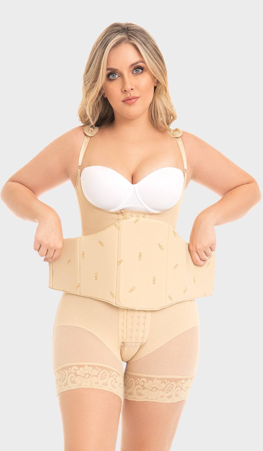 TA100       ANATOMIC BOARD COMPRESSION WITH WAIST PROTECTOR, EXTRA LONG (6767147450544)