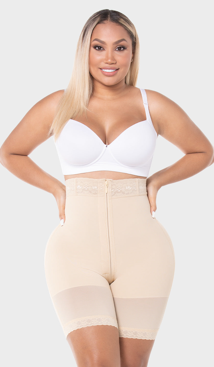 M&D Shapewear: 0048 - Extra Short Slimming and Shaping Compression